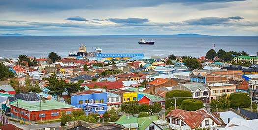 Depart Punta Arenas, Chile