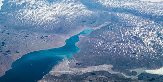 Fly to Narsarsuaq and embarkation