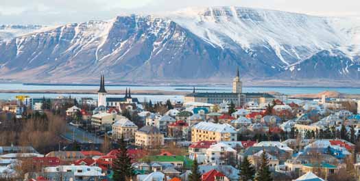 Arrive Reykjavik, Iceland