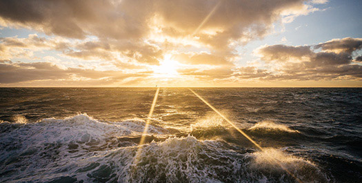 Crossing the Drake Passage Northbound - Days 17 & 