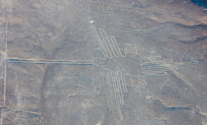 The Nazca Lines in Peru. 