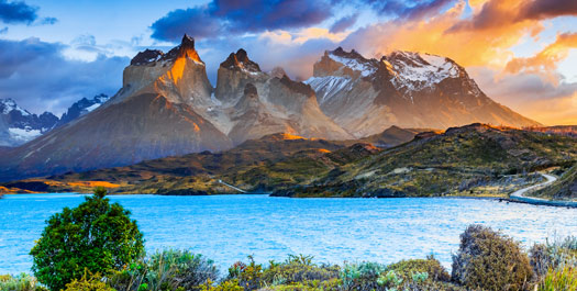 Fly Santiago to Patagonia- Torres del Paine