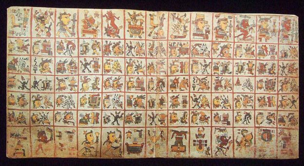 Aztec book. Photo credit: mexicolore.co.uk