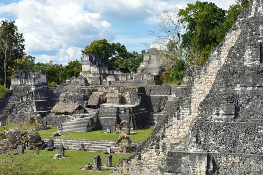 ancient mayan ruin Tikal guatemala