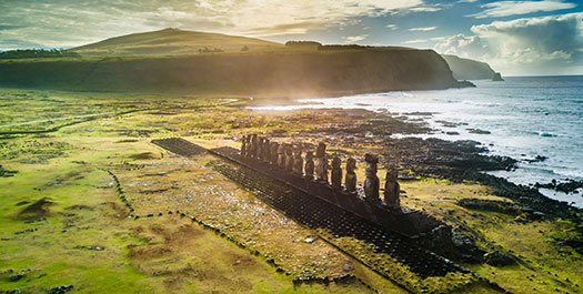 Arrival in Easter Island