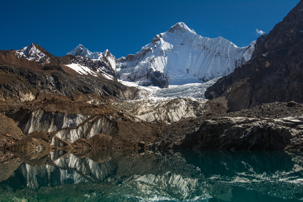 The Mighty Cordillera Blanca Mountain in Peru