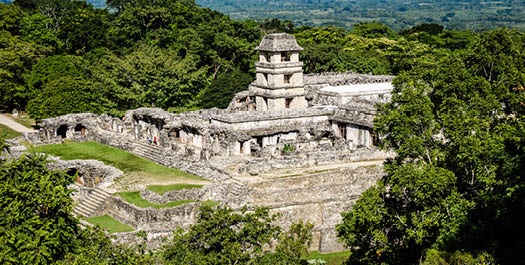 Campeche via Palenque Ruins