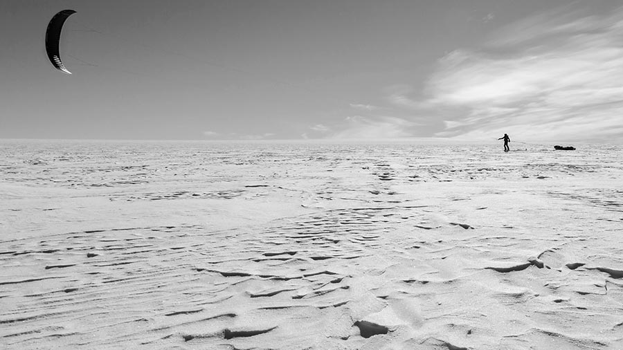 Geoff Wilson in Antarctica