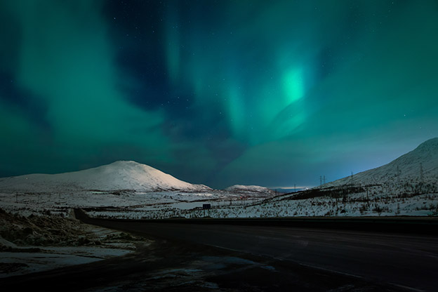 Aurora Borealis - The Northern Lights.