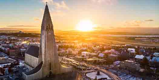 Disembarkation in Reykjavik