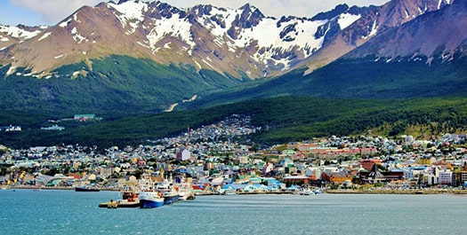 Disembarkation in Ushuaia & Fly to Santiago