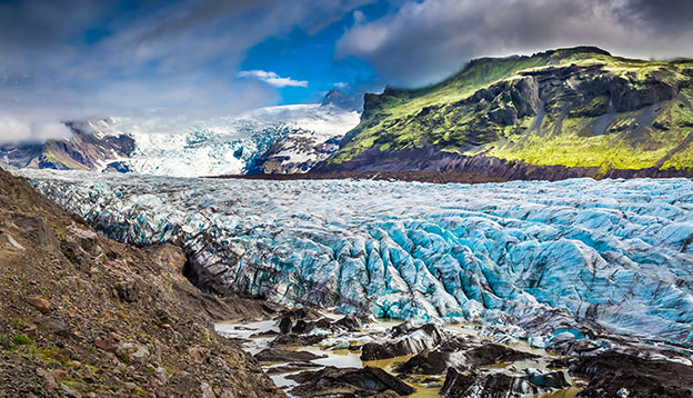 Arctic landscapes - Vatnajokull glacier, Iceland