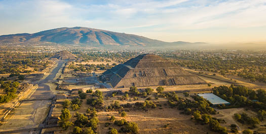 Teotihuacan Pyramids and Guadalupe Shrine