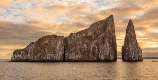 Arrival and Kicker Rock