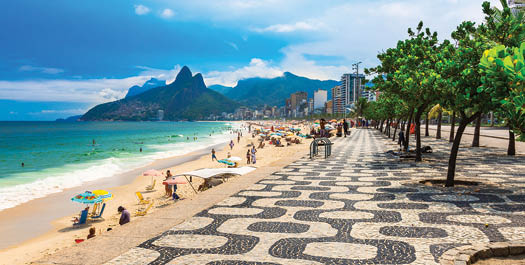 Depart Rio de Janeiro