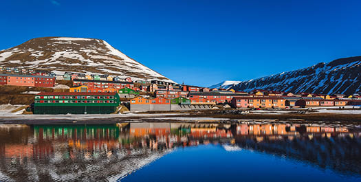 Arrival in Longyearbyen