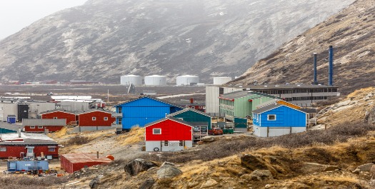 Arrival in Kangerlussuaq, Greenland