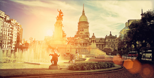 Arrive in Buenos Aires, Argentina