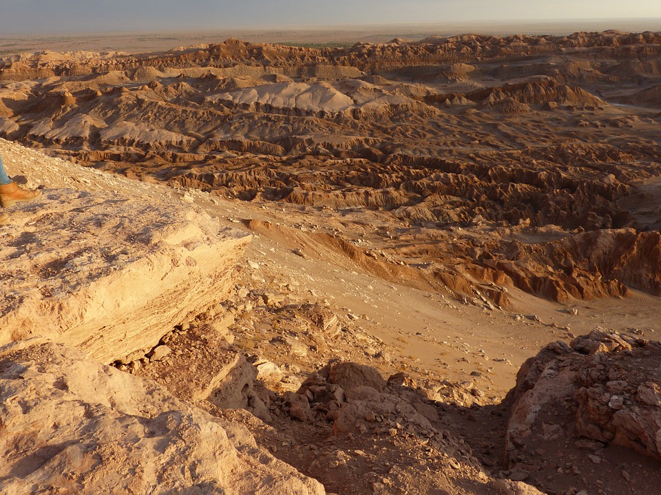 The Atacama Desert.