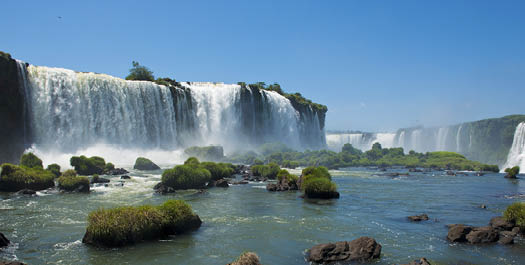 Depart Iguazu Falls, Brazil
