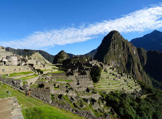 April is the perfect month to visit the Machu Picchu.