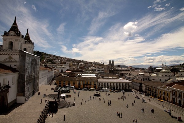 Quito, capital of Ecuador.