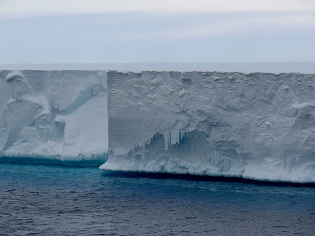Ross Ice Shelf - East Antarctica. 