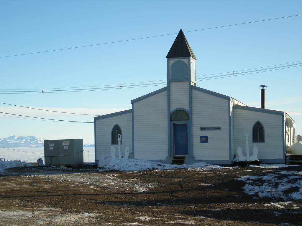 antarctica church
