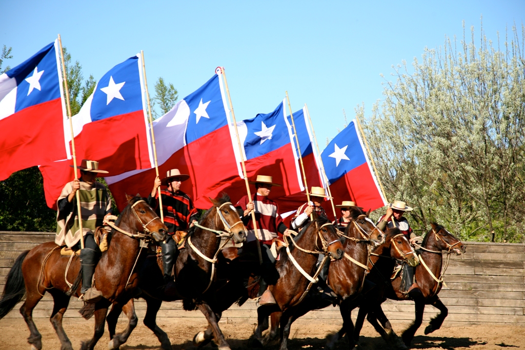 Fiestas Patrias or Independence day in Chile