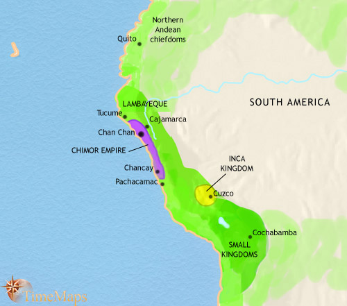 The Kingdom of Chimor in Peru, the second largest empire in ancient Andes history.