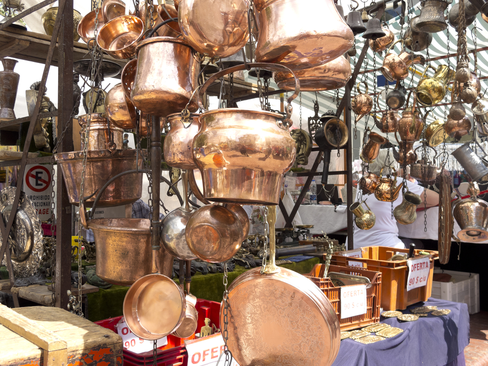 Top things to do in Buenos Aires; stroll for antique objects on a market in San Telmo