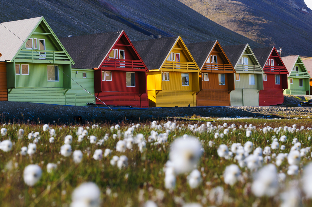 Svalbard village