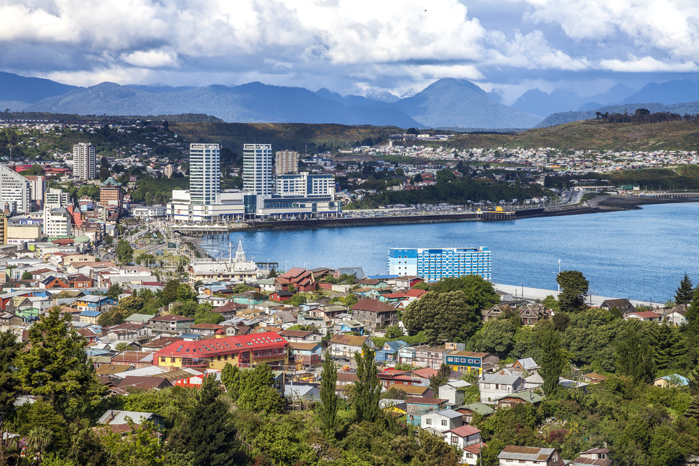Puerto Montt in Chile where you can still find German influences