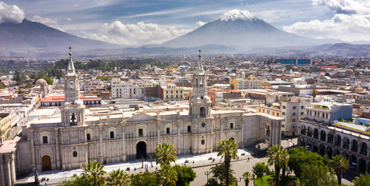 Arrive in Arequipa