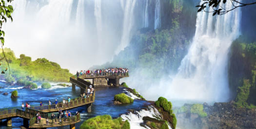 Iguazu Brazilian Falls and Transfer to Airport