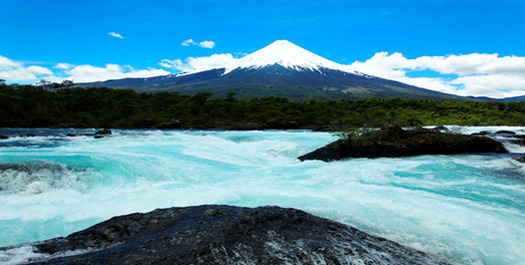 Osorno Volcano & Petrohue Waterfalls